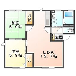 フィールドタウンB 1階/101