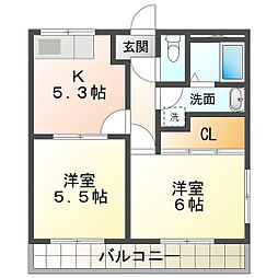 プロスペール 2階