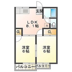 コーポアサヒ 2階/205