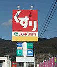 ドラックストア「スギ薬局亀山栄店まで302ｍ」