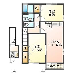 メープル・クロス・タカツカ 2階
