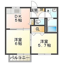 ポローニア A 1階/103