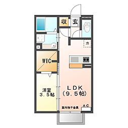 ウィットH 1階/103