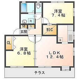レコルト天神 A 2階