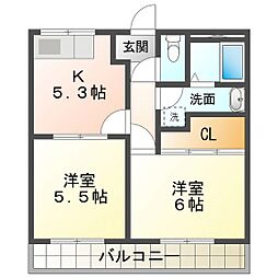 プロスペール 2階