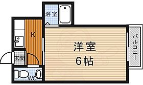 京都府京都市中京区西ノ京馬代町（賃貸マンション1K・3階・17.39㎡） その2