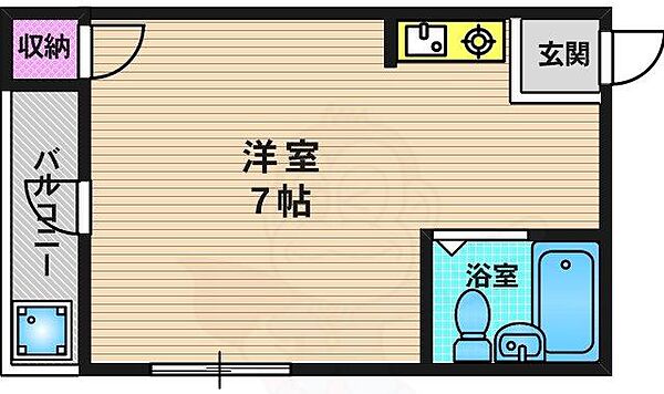 フリューゲル ｜京都府京都市西京区上桂森上町(賃貸マンション1K・2階・18.00㎡)の写真 その2