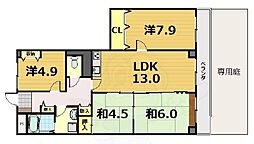 観月橋駅 8.1万円