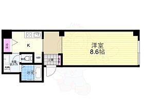 COCO下鴨  ｜ 京都府京都市左京区下鴨西林町（賃貸マンション1K・3階・32.80㎡） その2