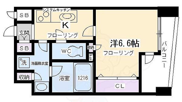 グラマシー京都　旧リエトコート塩小路堀川 ｜京都府京都市下京区油小路通塩小路下る南不動堂町(賃貸マンション1K・7階・26.67㎡)の写真 その2