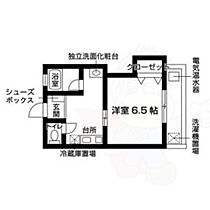 アネックス  ｜ 京都府京都市左京区一乗寺西閉川原町（賃貸アパート1K・1階・24.13㎡） その2