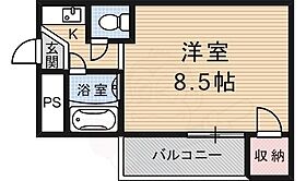 PINE TREE（パインツリー）  ｜ 京都府京都市伏見区京町１０丁目（賃貸マンション1K・3階・22.52㎡） その2