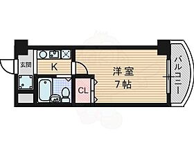 パラドール伏見  ｜ 京都府京都市伏見区深草フチ町（賃貸マンション1K・5階・21.90㎡） その2