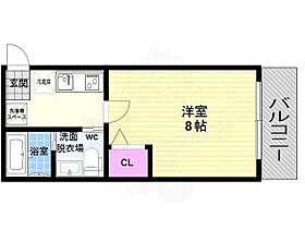 サントス堀川紫明  ｜ 京都府京都市上京区新ン町（賃貸マンション1K・4階・22.81㎡） その2