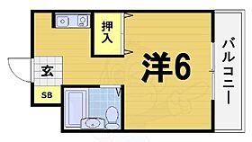 京都府京都市西京区山田南山田町（賃貸アパート1K・1階・20.01㎡） その2