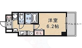 京都府京都市下京区大宮通木津屋橋上る上之町（賃貸マンション1K・5階・21.15㎡） その2