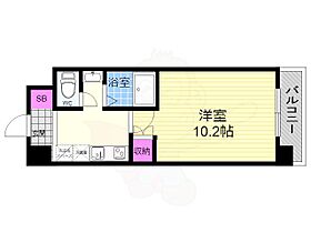 CASA　SHIKO  ｜ 京都府京都市右京区西院月双町（賃貸マンション1K・5階・27.81㎡） その2