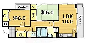 フローラみずほ  ｜ 京都府京都市下京区竹屋之町（賃貸マンション2LDK・6階・55.89㎡） その2