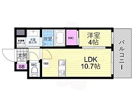 ソルテラス京都東寺　HOMARE  ｜ 京都府京都市南区八条寺内町（賃貸マンション1LDK・2階・37.41㎡） その2