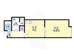 京福電気鉄道北野線 宇多野駅 徒歩15分