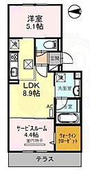 セジュール西賀茂 1階