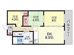 ドエル修学院 1階