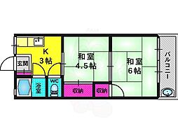 富家マンション 2階/-