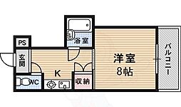 フレーヴァー深草2 5階/-