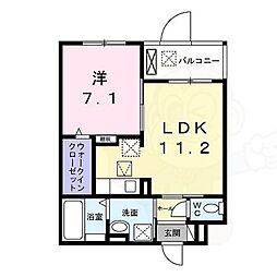 シャルマン唐橋南2 1階/-