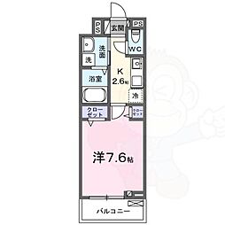 オーサム ヴィレッジ 京都桂 3階/-