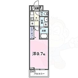 オーサム ヴィレッジ 京都桂 3階/-
