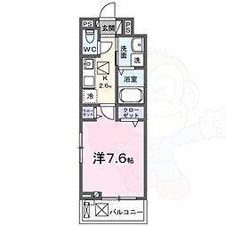 オーサム ヴィレッジ 京都桂 1階/-