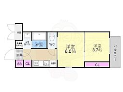 CREST TAPP京都二条 5階/-