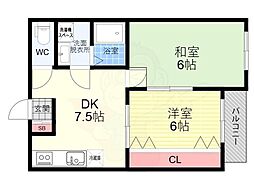 京都市営烏丸線 北大路駅 徒歩24分