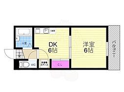 シギハイツ竹田 3階/-