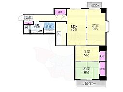 シャトル朱雀 6階/-