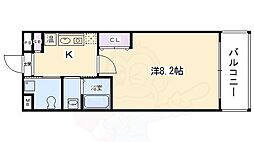 コーポ伊藤 1Kの間取図画像