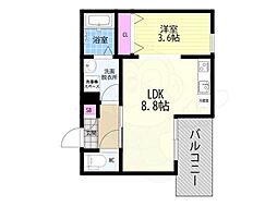 ジーメゾン山科ジュミエ 2階/-