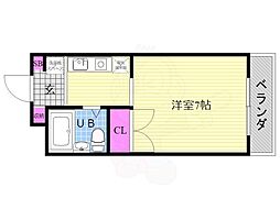 シャトー太秦 4階