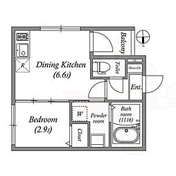 ハーモニーテラス太秦安井車道町3 2階