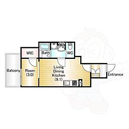 エクスフォート京都聚楽町 9階/-