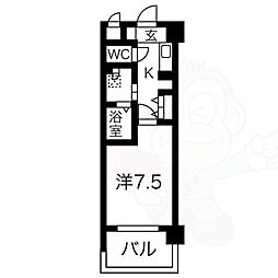 インベスト京都白川 6階/-