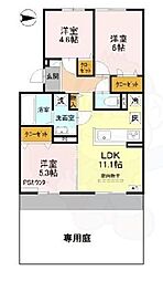 サウス・レジデンス 菱川 1階/-