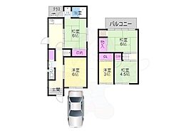 久世大薮町48-8貸家