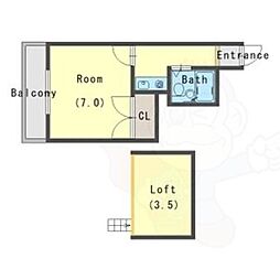 パヴィオンドラレーヌ 2階/-