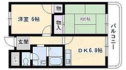 サンロード朱雀 1階/-