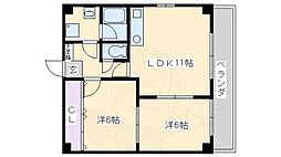 スクエアコート 1階/-