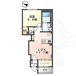 (仮称)京都市山科区椥辻新築アパート 1階/-