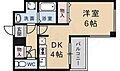 サザン桃山御陵4階6.7万円