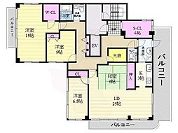 プルーリオン上桂 7階/-